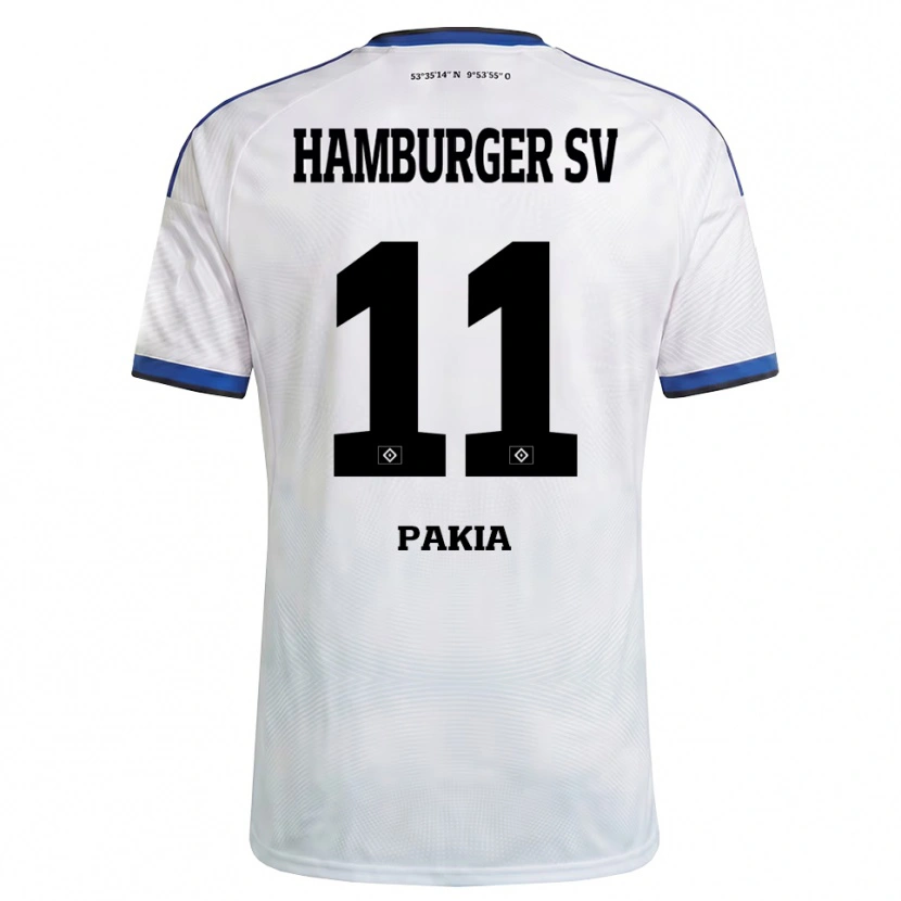 Danxen Kinder Ware Pakia #11 Weiß Schwarz Blau Heimtrikot Trikot 2026/27 T-Shirt Schweiz