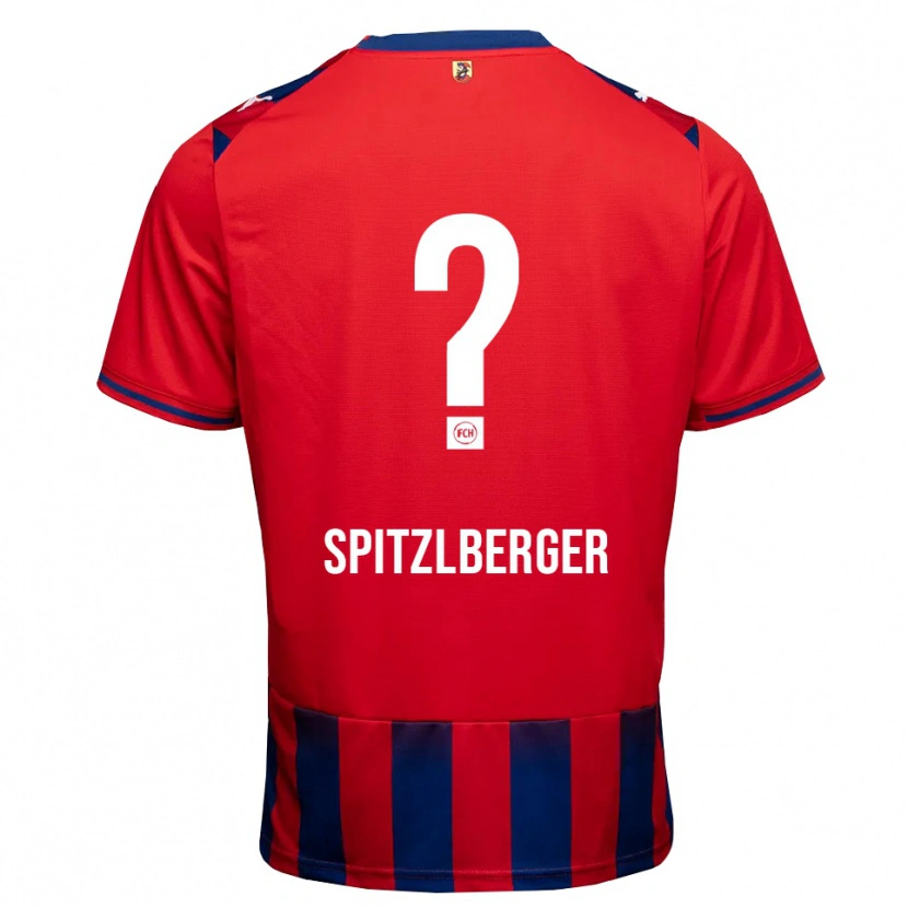 Danxen Kinder Tyler Spitzlberger #0 Königsblau Weiß Rot Heimtrikot Trikot 2026/27 T-Shirt Schweiz
