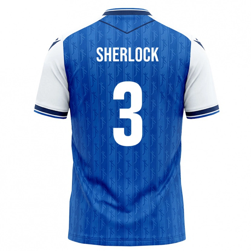 Danxen Kinder Finn Sherlock #3 Königsblau Weiß Heimtrikot Trikot 2026/27 T-Shirt Schweiz
