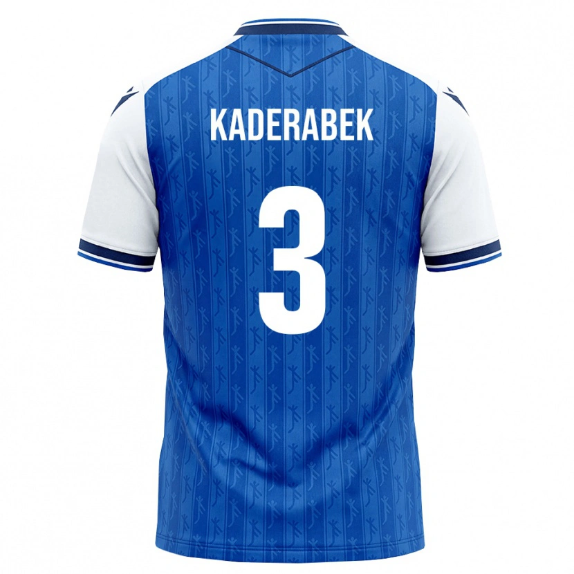 Danxen Kinder Pavel Kaderabek #3 Königsblau Weiß Heimtrikot Trikot 2026/27 T-Shirt Schweiz