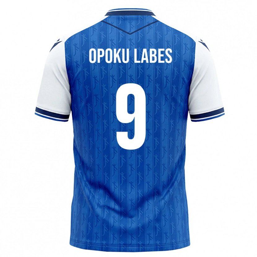 Danxen Kinder Ben Opoku Labes #9 Königsblau Weiß Heimtrikot Trikot 2026/27 T-Shirt Schweiz