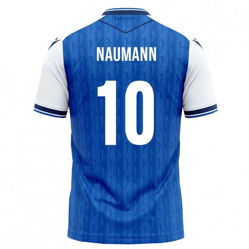 Danxen Kinder Maxim Naumann #10 Königsblau Weiß Heimtrikot Trikot 2026/27 T-Shirt Schweiz