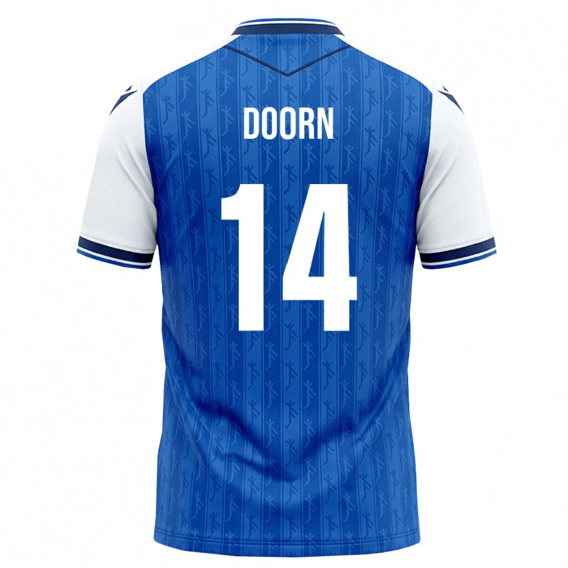 Danxen Kinder Lisa Doorn #14 Königsblau Weiß Heimtrikot Trikot 2026/27 T-Shirt Schweiz