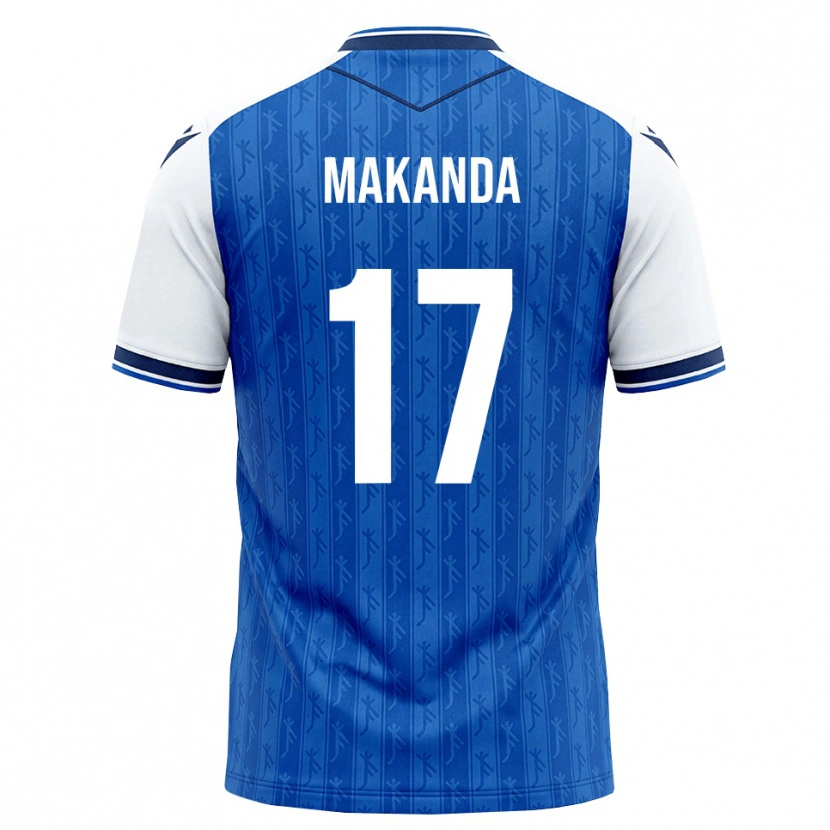 Danxen Kinder Blessing Makanda #17 Königsblau Weiß Heimtrikot Trikot 2026/27 T-Shirt Schweiz