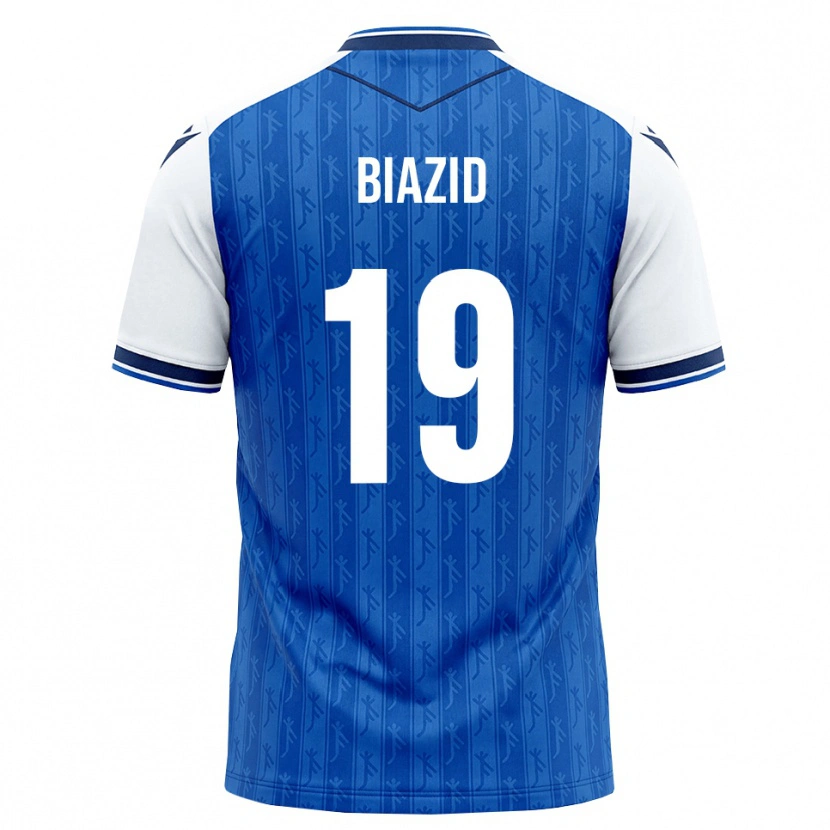 Danxen Kinder Zain Biazid #19 Königsblau Weiß Heimtrikot Trikot 2026/27 T-Shirt Schweiz