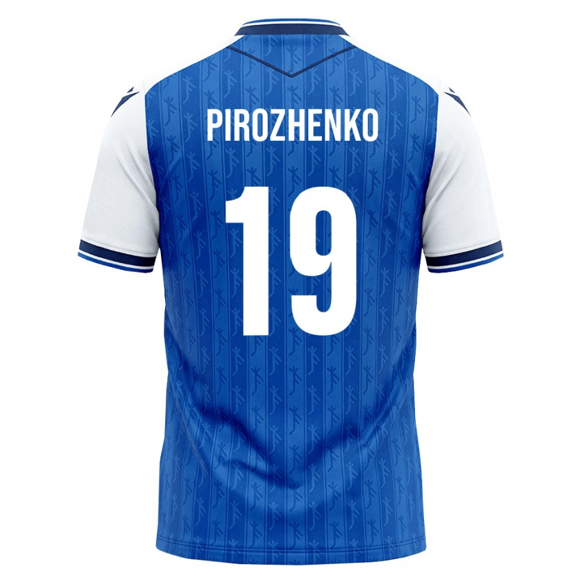 Danxen Kinder Mark Pirozhenko #19 Königsblau Weiß Heimtrikot Trikot 2026/27 T-Shirt Schweiz