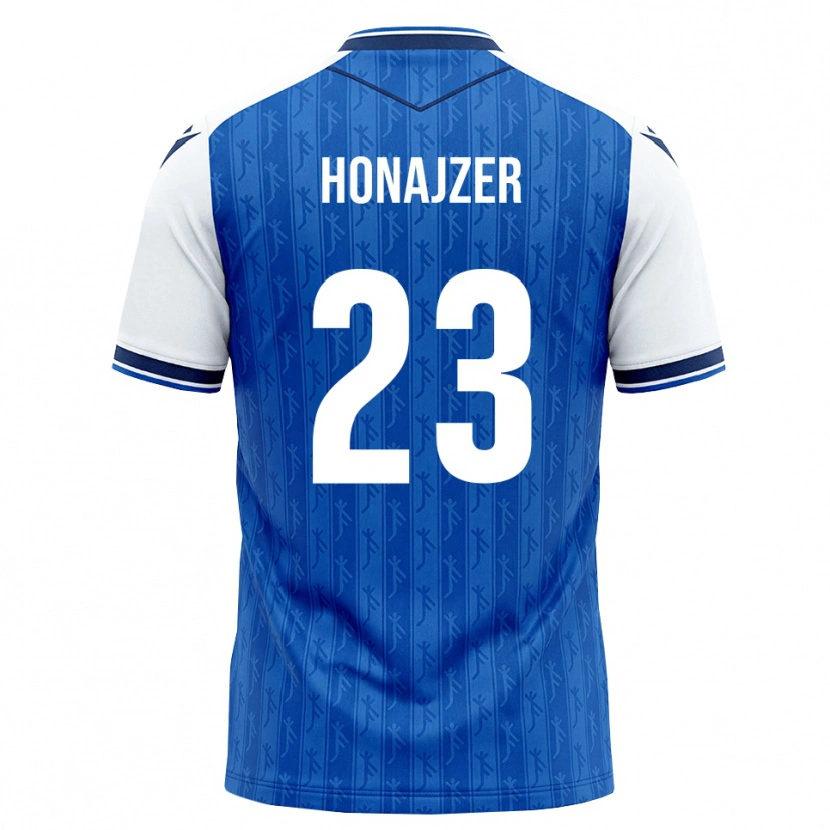 Danxen Kinder Alex Honajzer #23 Königsblau Weiß Heimtrikot Trikot 2026/27 T-Shirt Schweiz