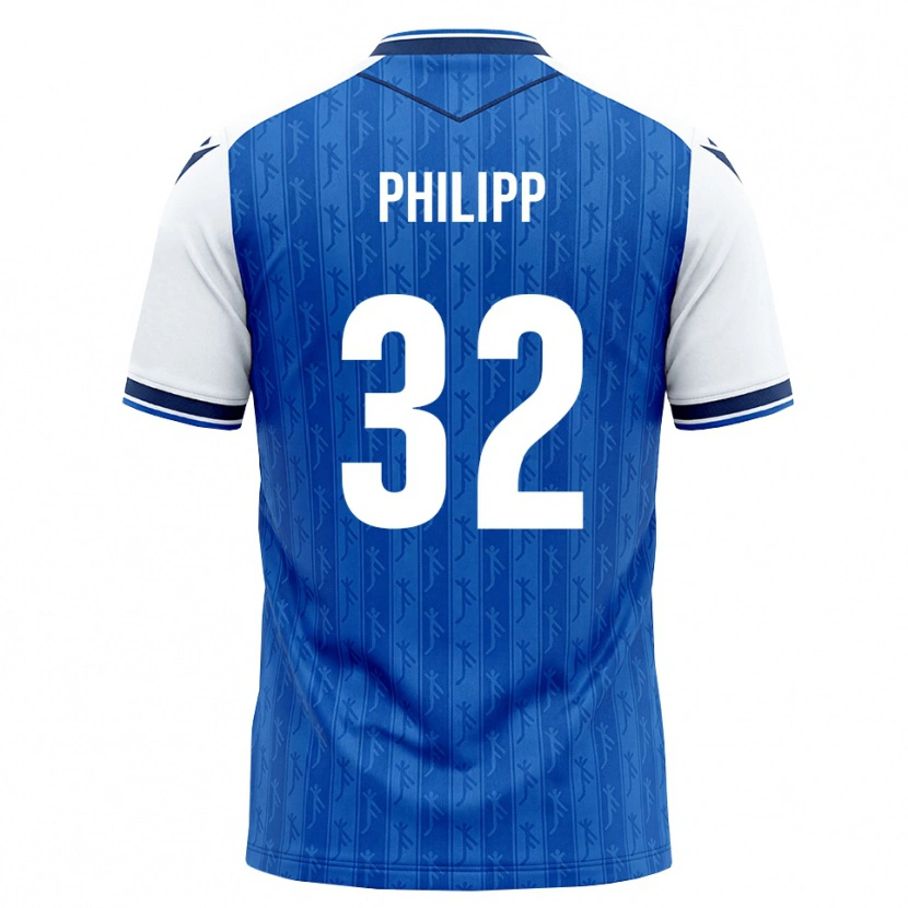 Danxen Kinder Tim Philipp #32 Königsblau Weiß Heimtrikot Trikot 2026/27 T-Shirt Schweiz