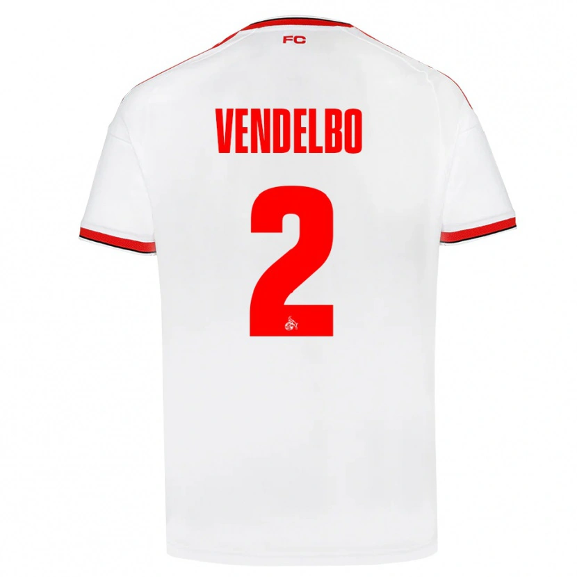 Danxen Kinder Sofie Vendelbo #2 Weiß Rot Schwarz Heimtrikot Trikot 2026/27 T-Shirt Schweiz