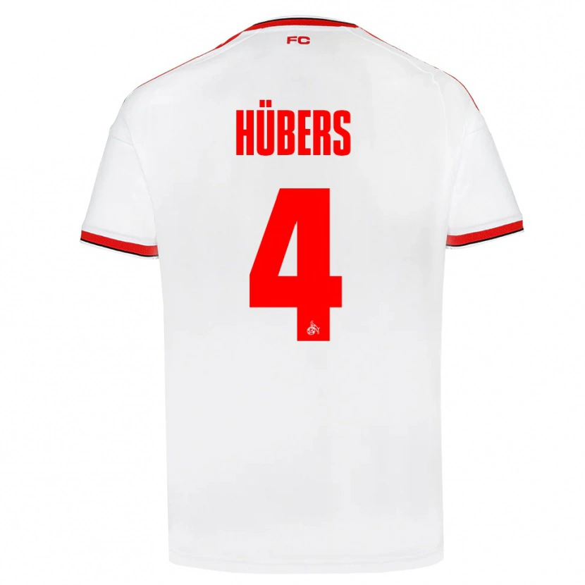 Danxen Kinder Timo Hübers #4 Weiß Rot Schwarz Heimtrikot Trikot 2026/27 T-Shirt Schweiz