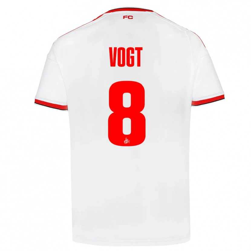 Danxen Kinder Laura Vogt #8 Weiß Rot Schwarz Heimtrikot Trikot 2026/27 T-Shirt Schweiz