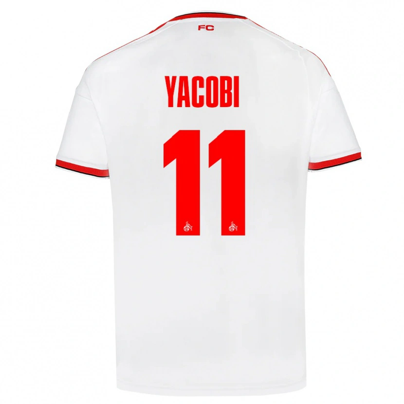 Danxen Kinder Nilas Yacobi #11 Weiß Rot Schwarz Heimtrikot Trikot 2026/27 T-Shirt Schweiz