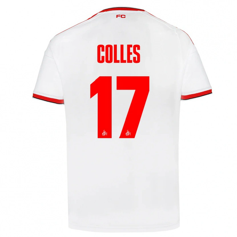 Danxen Kinder Jan Colles #17 Weiß Rot Schwarz Heimtrikot Trikot 2026/27 T-Shirt Schweiz