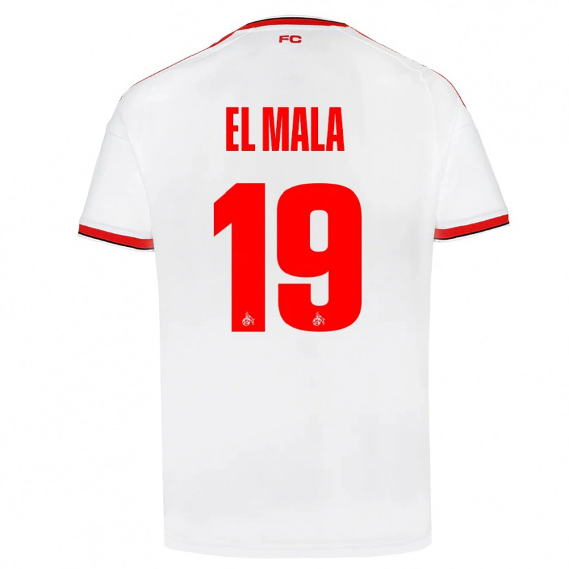 Danxen Kinder Malek El Mala #19 Weiß Rot Schwarz Heimtrikot Trikot 2026/27 T-Shirt Schweiz