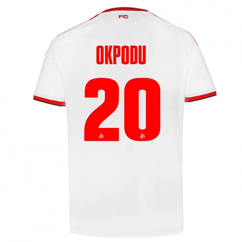 Danxen Kinder David Okpodu #20 Weiß Rot Schwarz Heimtrikot Trikot 2026/27 T-Shirt Schweiz