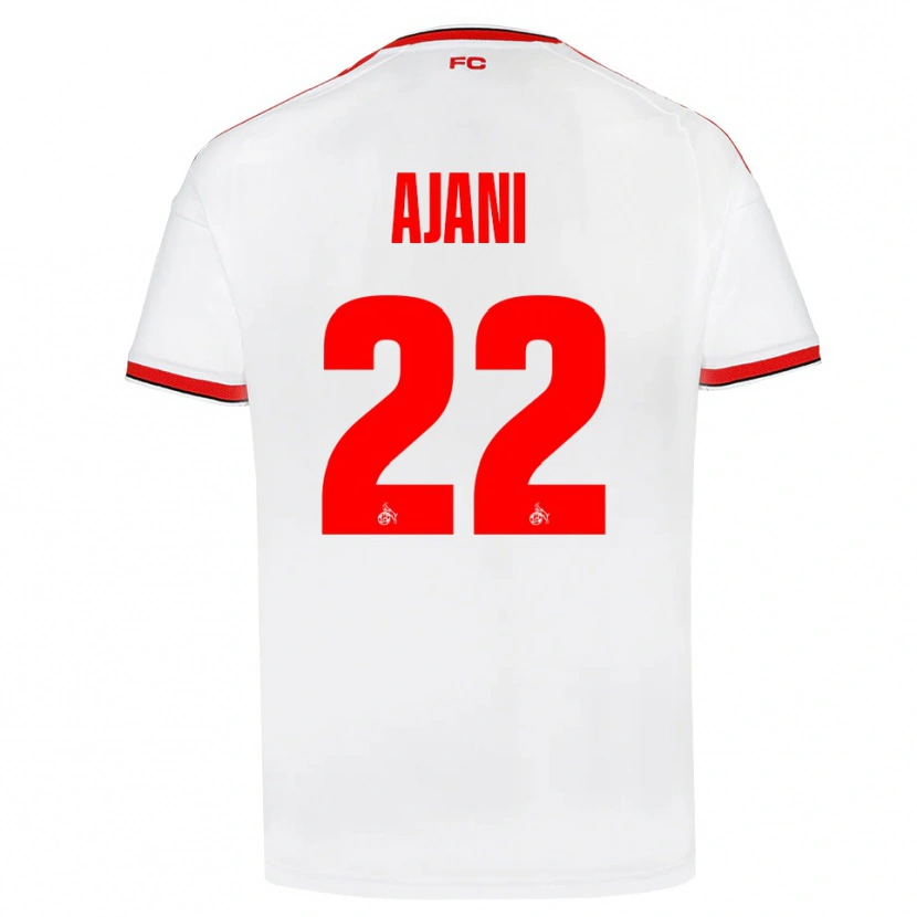 Danxen Kinder Marvin Ajani #22 Weiß Rot Schwarz Heimtrikot Trikot 2026/27 T-Shirt Schweiz