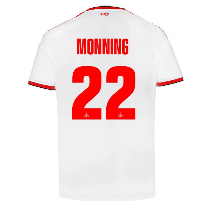 Danxen Kinder Marlon Monning #22 Weiß Rot Schwarz Heimtrikot Trikot 2026/27 T-Shirt Schweiz