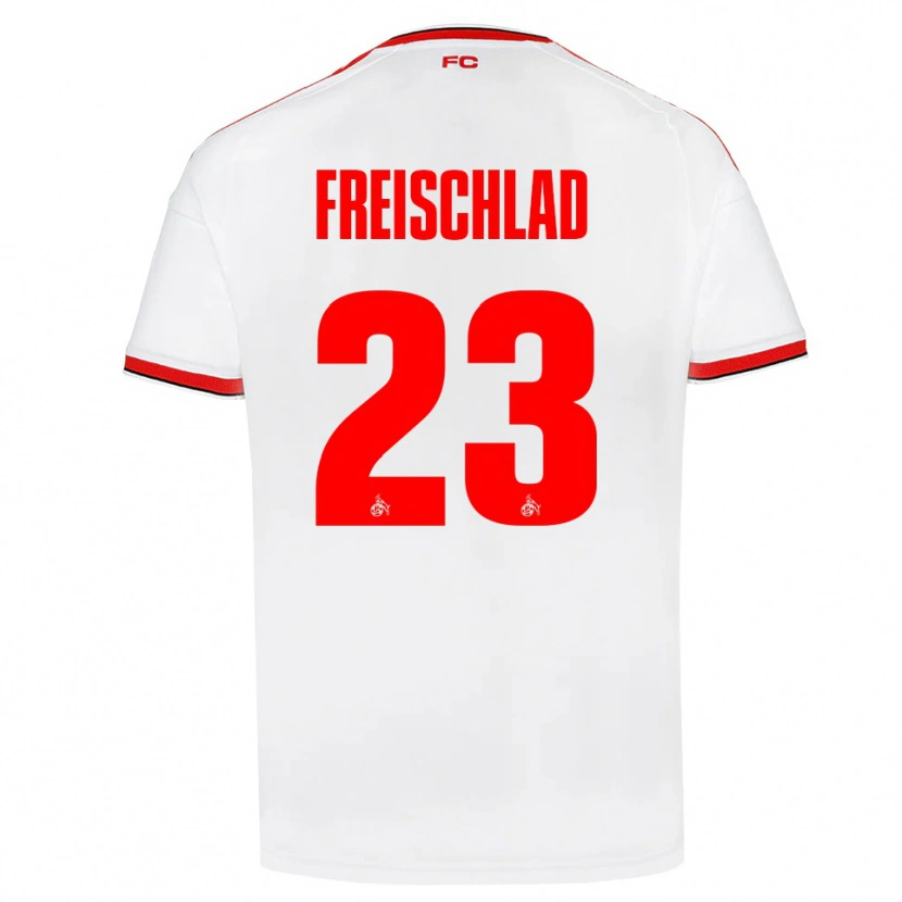 Danxen Kinder Yannick Freischlad #23 Weiß Rot Schwarz Heimtrikot Trikot 2026/27 T-Shirt Schweiz