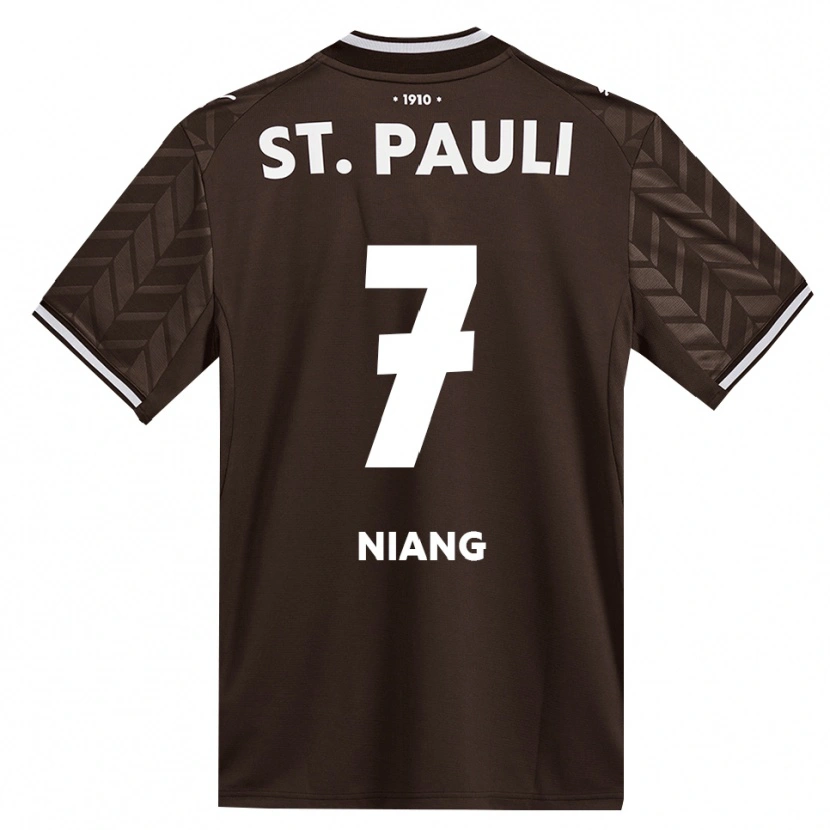 Danxen Kinder Youssoupha Niang #7 Kaffee Weiß Heimtrikot Trikot 2026/27 T-Shirt Schweiz