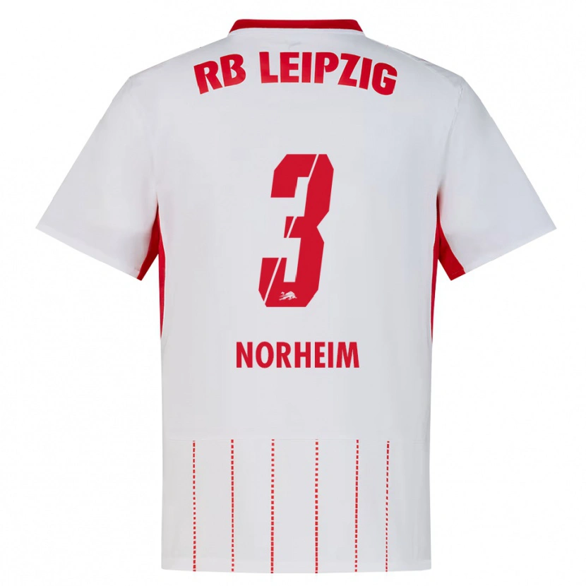 Danxen Kinder Andrea Norheim #3 Rot Weiß Gelb Heimtrikot Trikot 2026/27 T-Shirt Schweiz