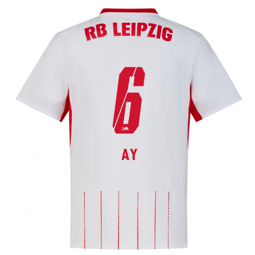 Danxen Kinder Koby Ay #6 Rot Weiß Gelb Heimtrikot Trikot 2026/27 T-Shirt Schweiz