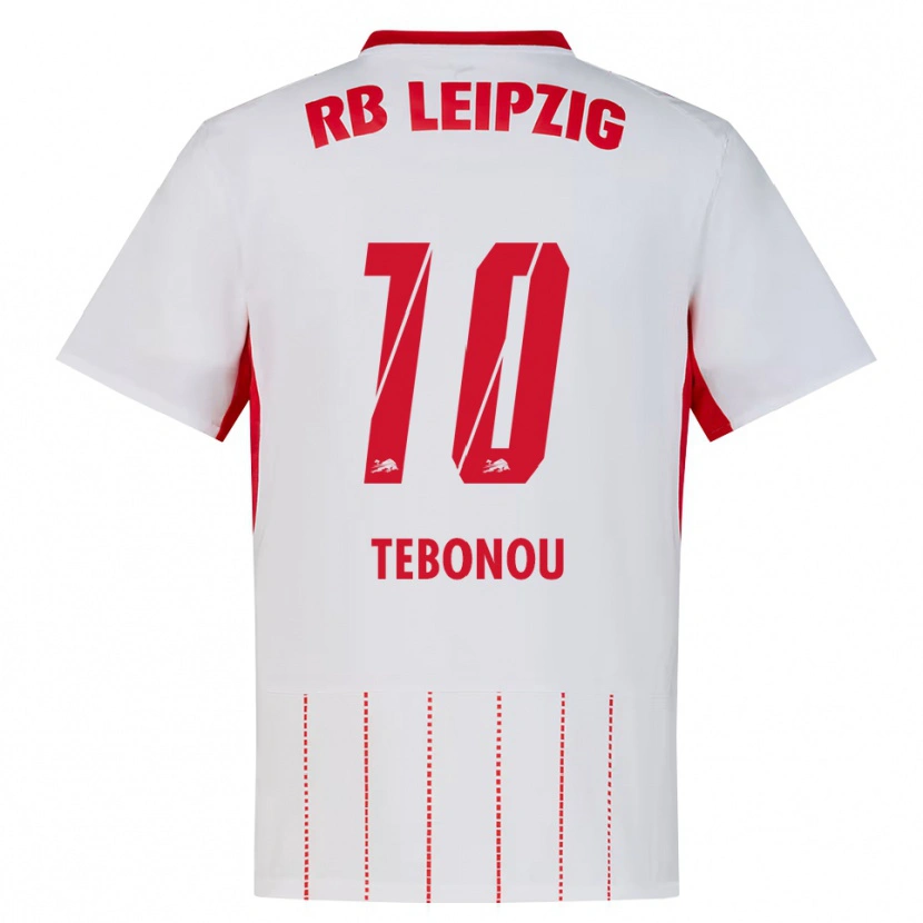 Danxen Kinder Manchour Tebonou #10 Rot Weiß Gelb Heimtrikot Trikot 2026/27 T-Shirt Schweiz