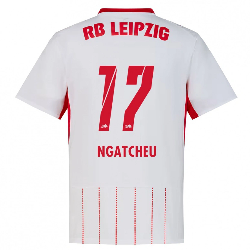 Danxen Kinder Yohan Ngatcheu #17 Rot Weiß Gelb Heimtrikot Trikot 2026/27 T-Shirt Schweiz