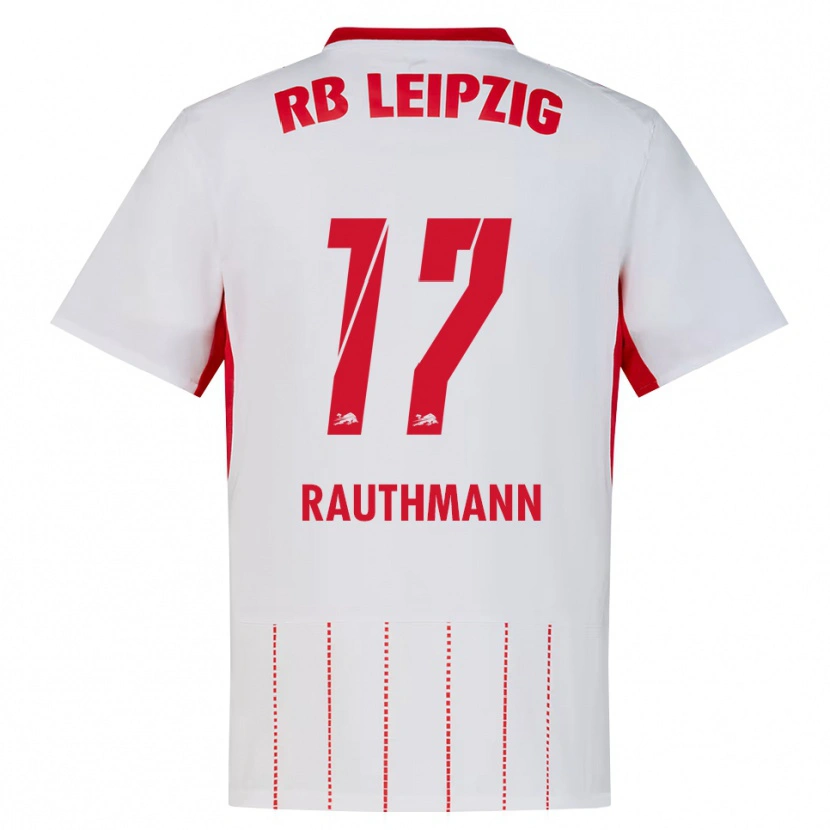 Danxen Kinder Nick Rauthmann #17 Rot Weiß Gelb Heimtrikot Trikot 2026/27 T-Shirt Schweiz