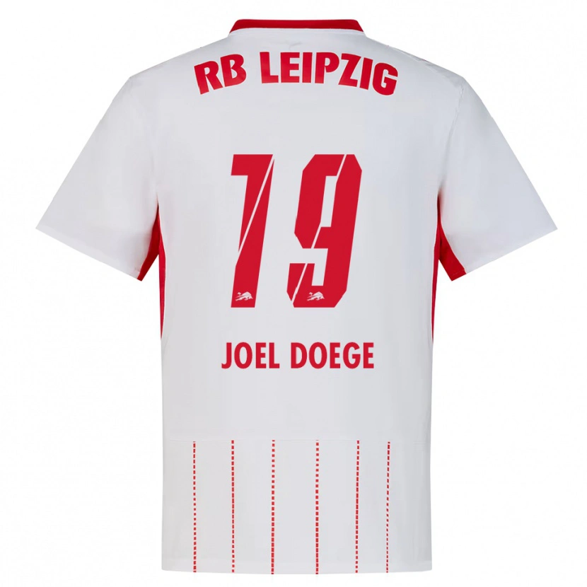 Danxen Kinder Louis Joel Doege #19 Rot Weiß Gelb Heimtrikot Trikot 2026/27 T-Shirt Schweiz