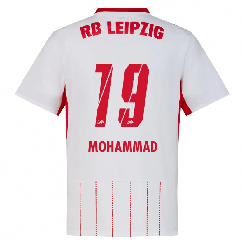 Danxen Kinder Sammy Mohammad #19 Rot Weiß Gelb Heimtrikot Trikot 2026/27 T-Shirt Schweiz