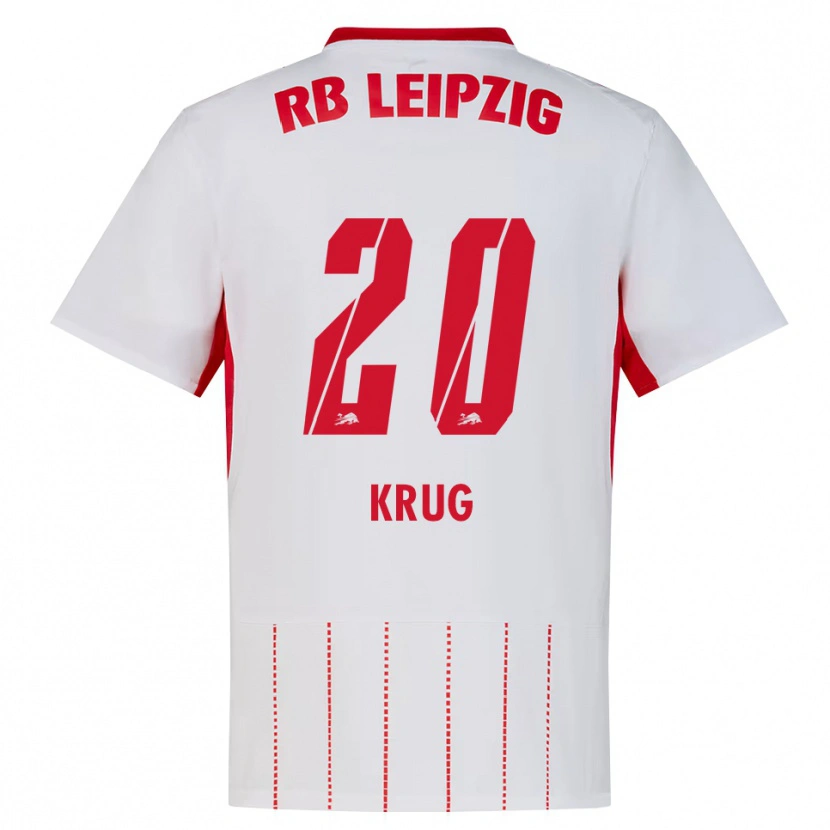 Danxen Kinder Victoria Krug #20 Rot Weiß Gelb Heimtrikot Trikot 2026/27 T-Shirt Schweiz