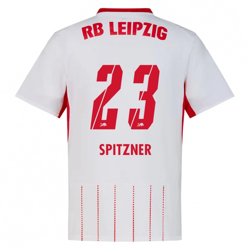 Danxen Kinder Kyra Spitzner #23 Rot Weiß Gelb Heimtrikot Trikot 2026/27 T-Shirt Schweiz