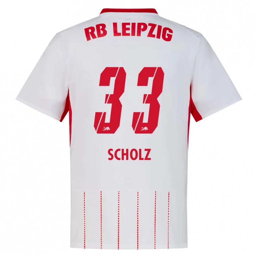 Danxen Kinder Emil Scholz #33 Rot Weiß Gelb Heimtrikot Trikot 2026/27 T-Shirt Schweiz