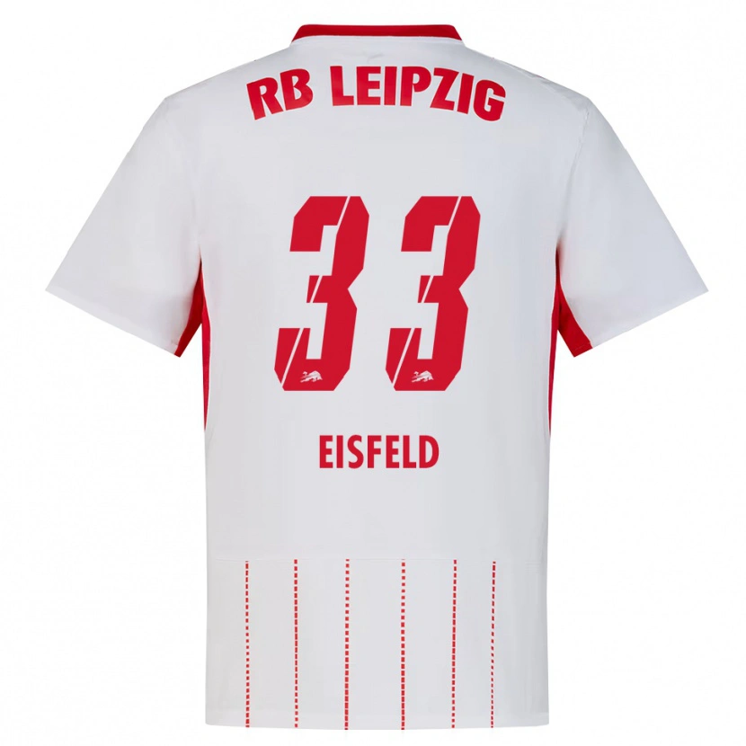Danxen Kinder Tom Eisfeld #33 Rot Weiß Gelb Heimtrikot Trikot 2026/27 T-Shirt Schweiz