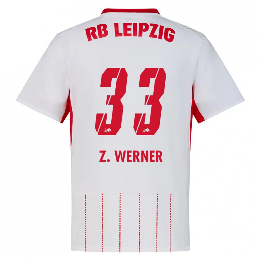 Danxen Kinder Zoé Werner #33 Rot Weiß Gelb Heimtrikot Trikot 2026/27 T-Shirt Schweiz
