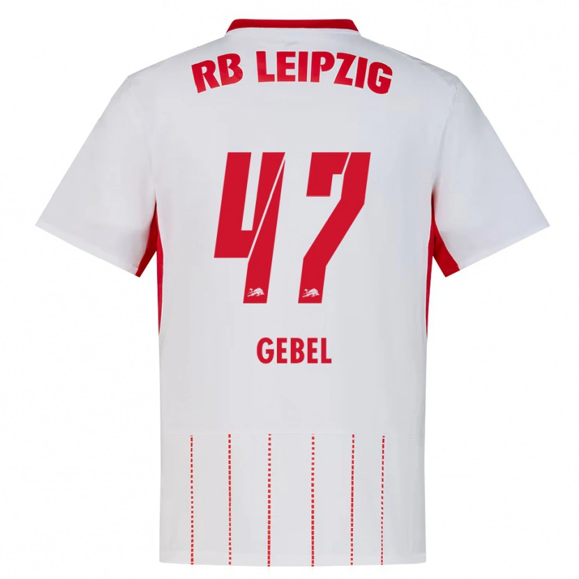 Danxen Kinder Viggo Gebel #47 Rot Weiß Gelb Heimtrikot Trikot 2026/27 T-Shirt Schweiz