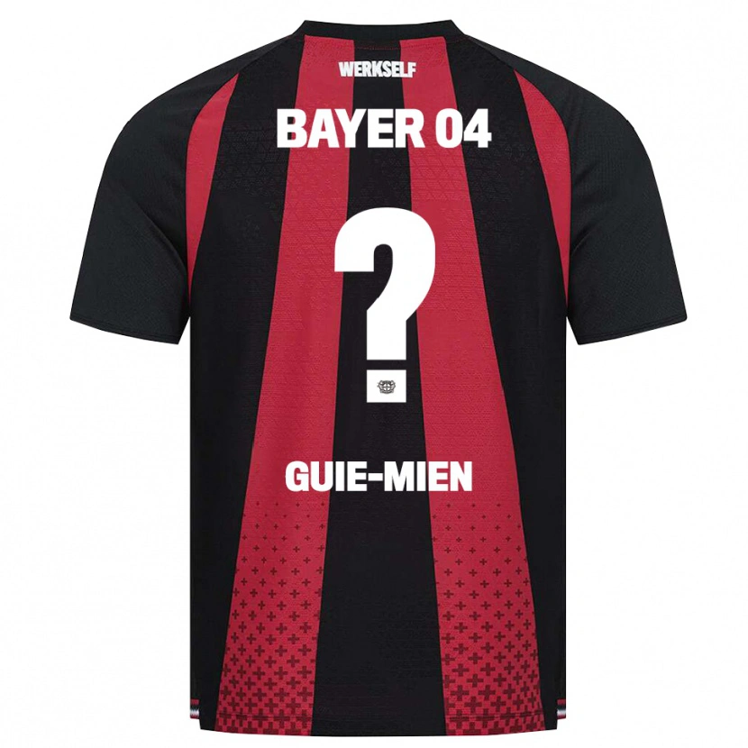 Danxen Kinder Samuel Guie-Mien #0 Schwarz Weiß Rot Heimtrikot Trikot 2026/27 T-Shirt Schweiz