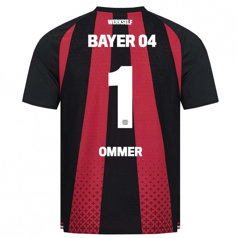 Danxen Kinder Yaron Ommer #1 Schwarz Weiß Rot Heimtrikot Trikot 2026/27 T-Shirt Schweiz