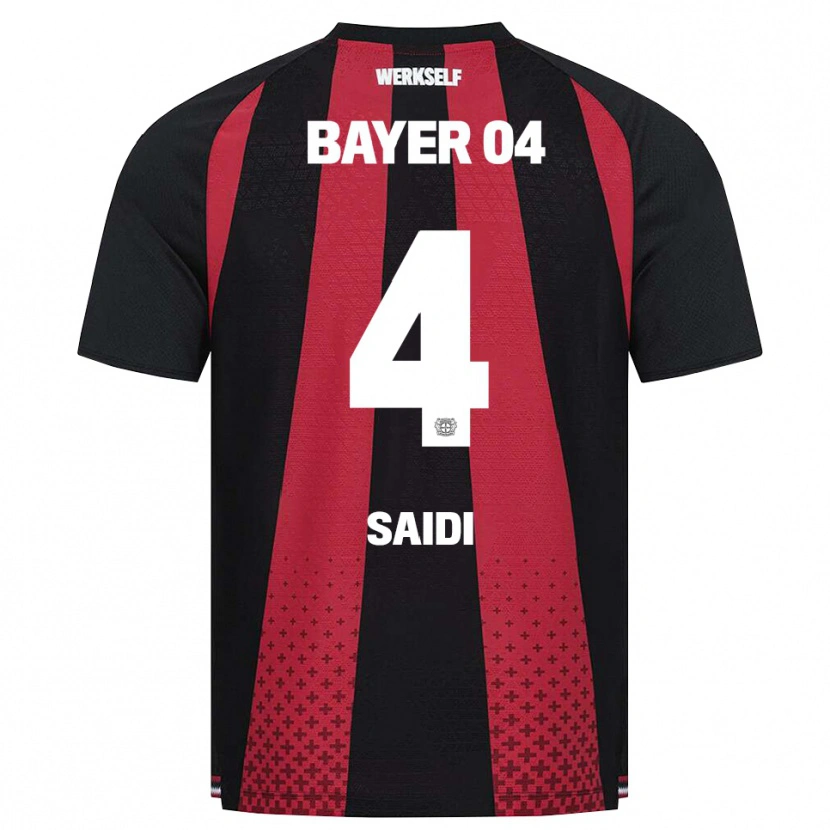 Danxen Kinder Obaid Saidi #4 Schwarz Weiß Rot Heimtrikot Trikot 2026/27 T-Shirt Schweiz