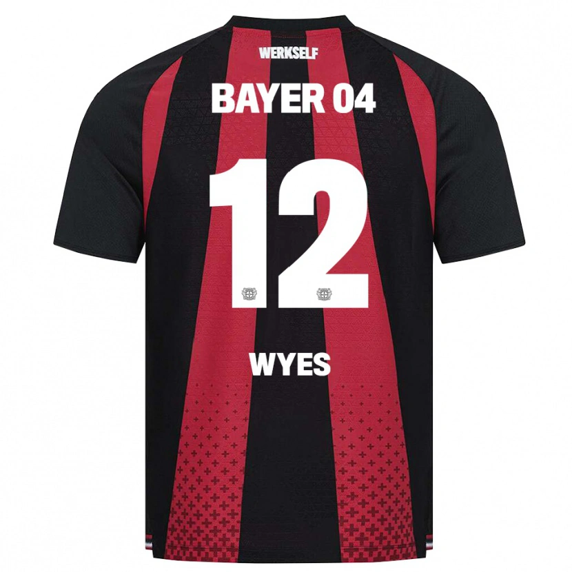 Danxen Kinder Justus Wyes #12 Schwarz Weiß Rot Heimtrikot Trikot 2026/27 T-Shirt Schweiz