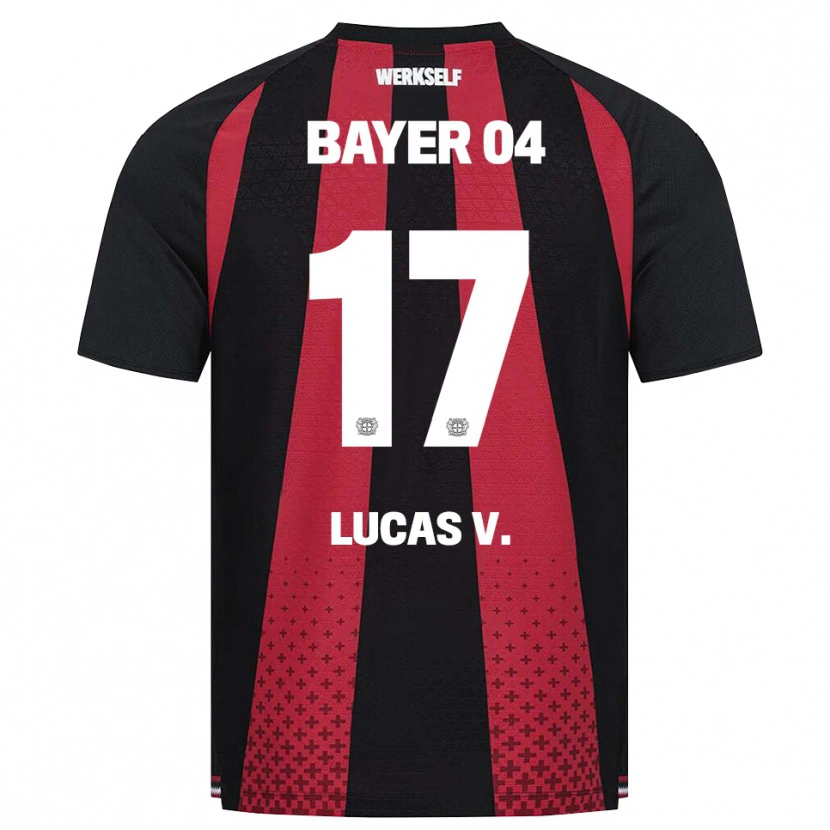Danxen Kinder Lucas Vázquez #17 Schwarz Weiß Rot Heimtrikot Trikot 2026/27 T-Shirt Schweiz