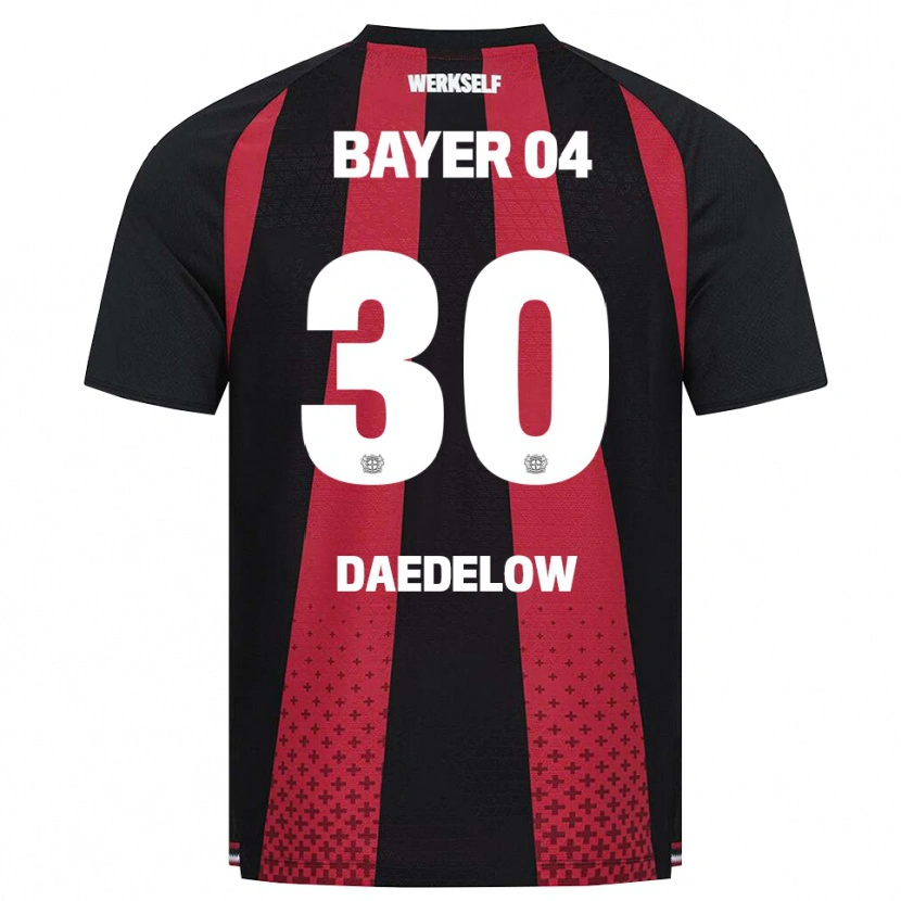 Danxen Kinder Ida Daedelow #30 Schwarz Weiß Rot Heimtrikot Trikot 2026/27 T-Shirt Schweiz