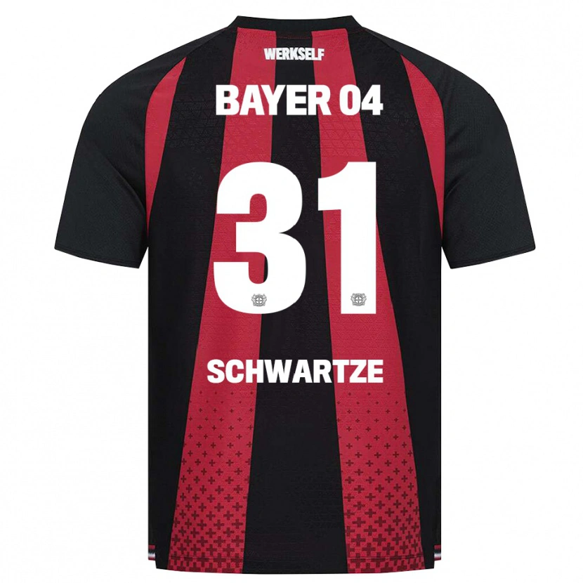 Danxen Kinder Paula Schwartze #31 Schwarz Weiß Rot Heimtrikot Trikot 2026/27 T-Shirt Schweiz