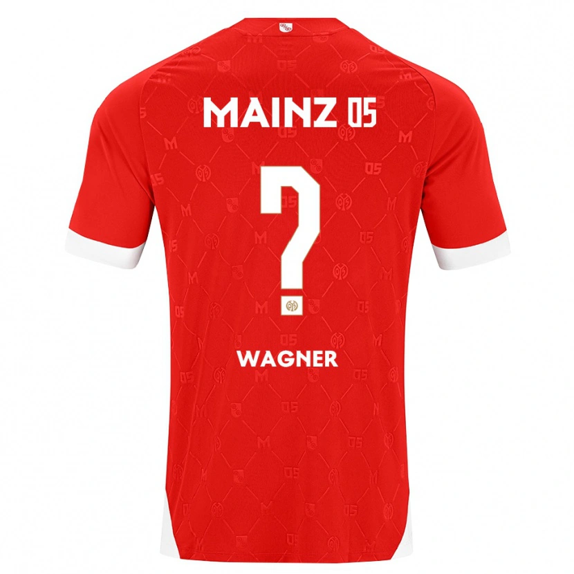 Danxen Kinder Bennet Wagner #0 Rot Weiß Heimtrikot Trikot 2026/27 T-Shirt Schweiz