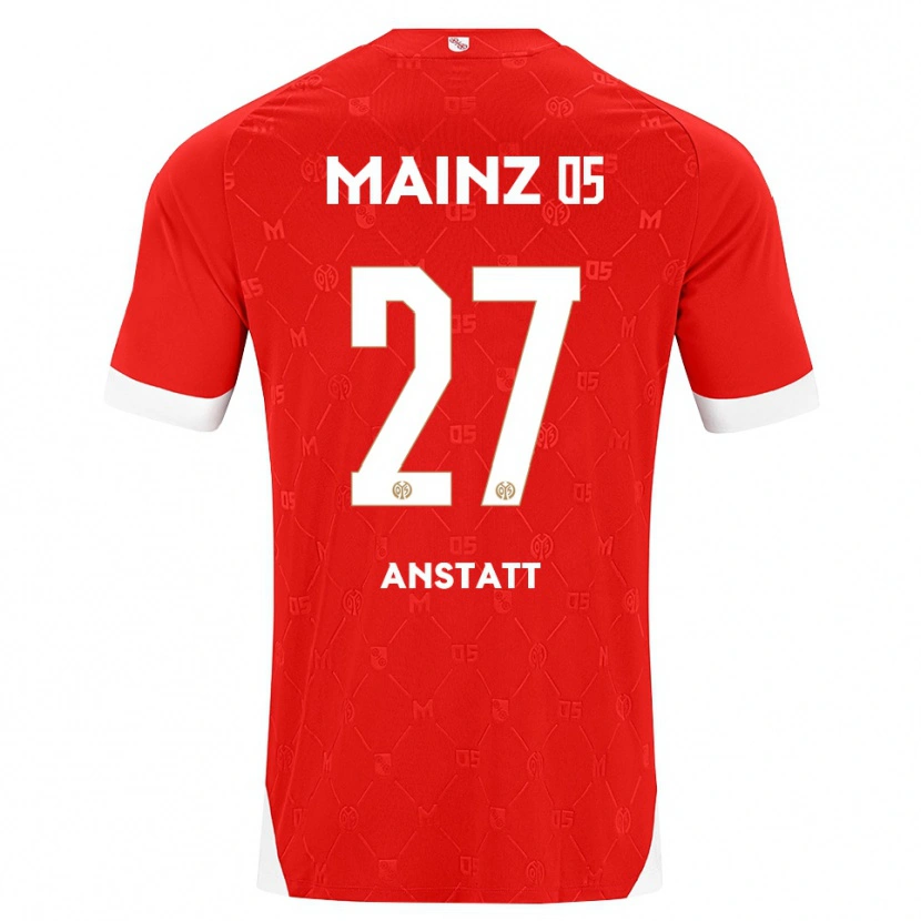 Danxen Kinder Nadine Anstatt #27 Rot Weiß Heimtrikot Trikot 2026/27 T-Shirt Schweiz