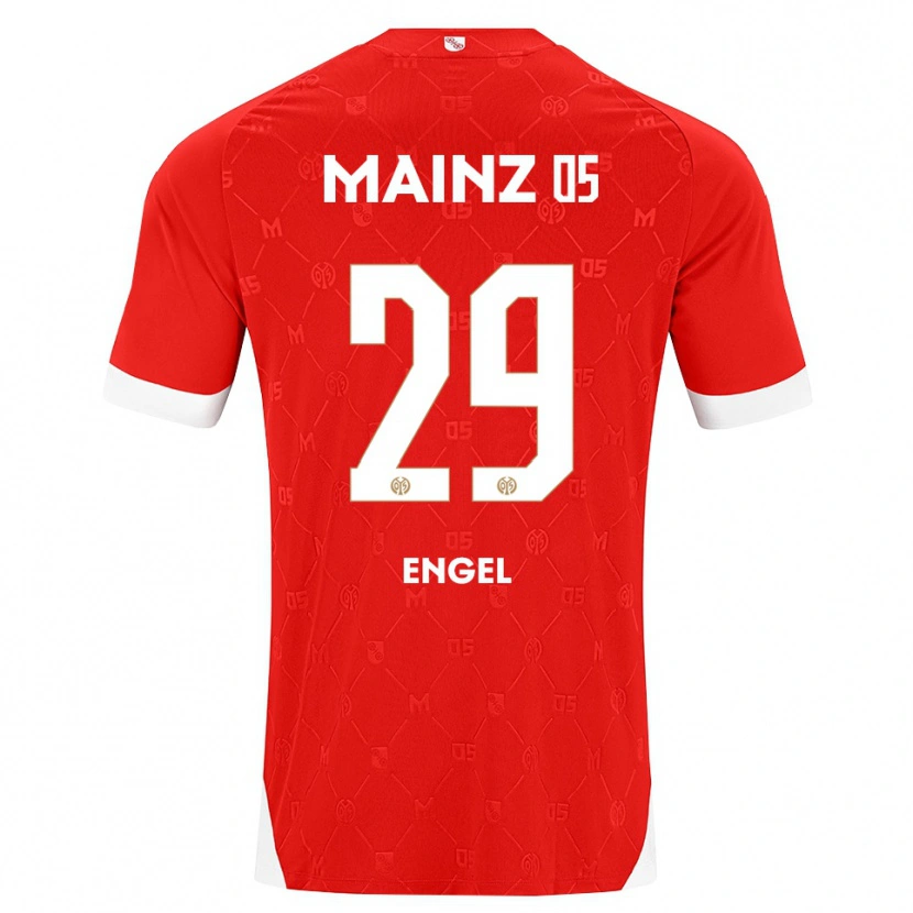 Danxen Kinder Fritz Engel #29 Rot Weiß Heimtrikot Trikot 2026/27 T-Shirt Schweiz