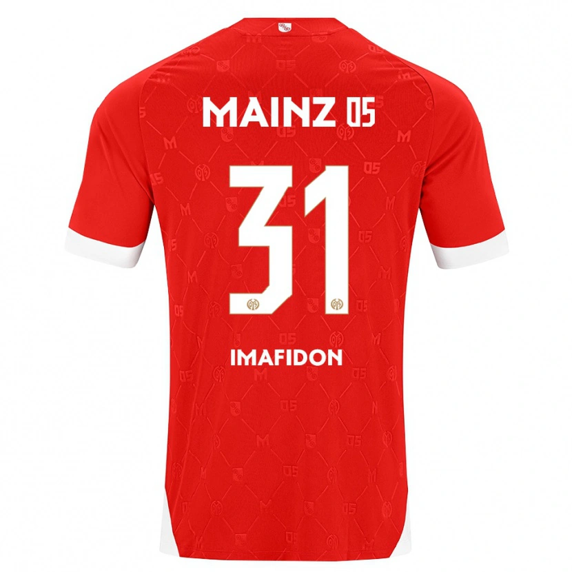 Danxen Kinder Daniel Imafidon #31 Rot Weiß Heimtrikot Trikot 2026/27 T-Shirt Schweiz
