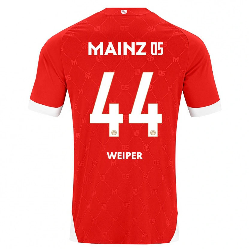 Danxen Kinder Nelson Weiper #44 Rot Weiß Heimtrikot Trikot 2026/27 T-Shirt Schweiz