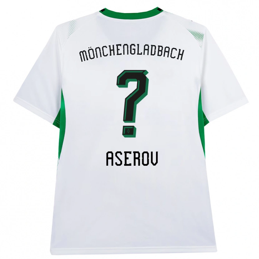 Danxen Kinder Daniel Aserov #0 Weiß Schwarz Grün Heimtrikot Trikot 2026/27 T-Shirt Schweiz