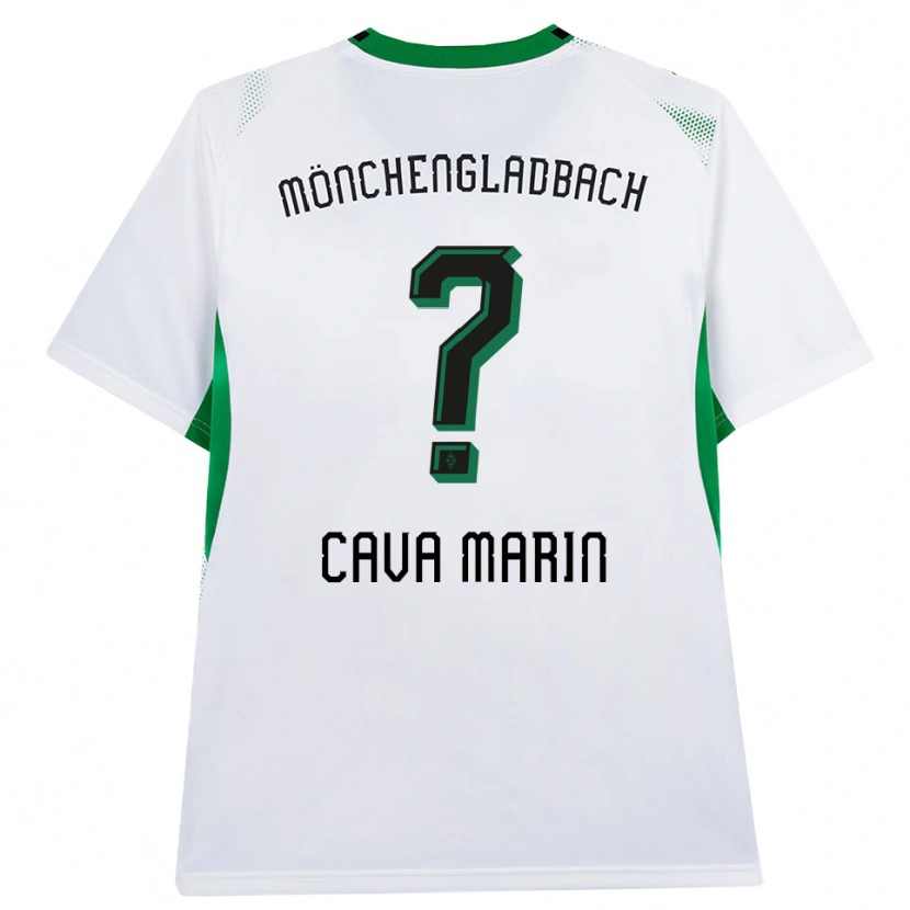 Danxen Kinder Sofia Cava Marin #0 Weiß Schwarz Grün Heimtrikot Trikot 2026/27 T-Shirt Schweiz